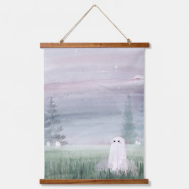 紫の霞 吊り下げ型タペストリー