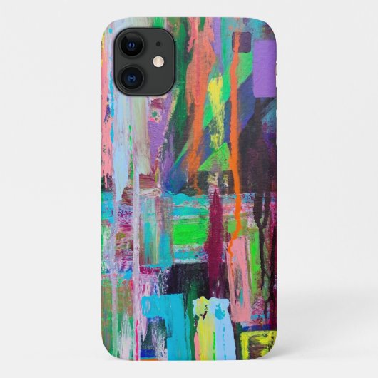 紫の霞iPhoneケース Case-Mate iPhoneケース (裏面)