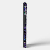 紫の青のシークイン |スパークル模様 Case-Mate iPhoneケース (裏面 / 右)