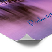 紫の静寂のポスターで君の話を聞こう ポスター (角)