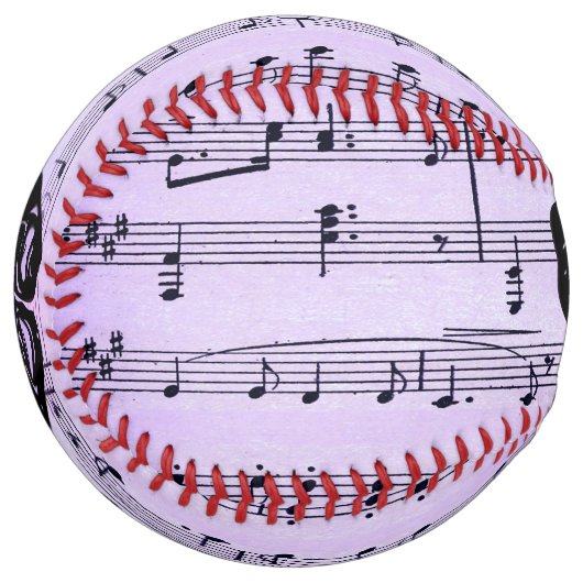 紫の音楽とシアターマスク ソフトボール (正面左)