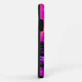 紫の音楽スピーカー Case-Mate iPhoneケース (裏面/右)