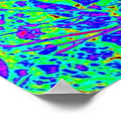 紫の顔口 ポスター (角)
