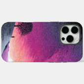 紫の風景 Case-Mate iPhoneケース (裏面 (横))