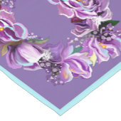 紫の魂 ショートテーブルランナー (コーナー)