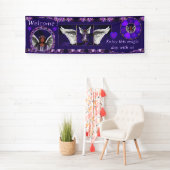 紫の魂 横断幕 (インサイチュ)