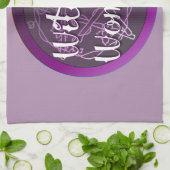 紫の魔女 キッチンタオル (折り畳み)