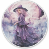 紫の魔女[4] シール (正面)