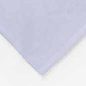 紫の魔法グラデーションのユニコーン フリースブランケット (角)