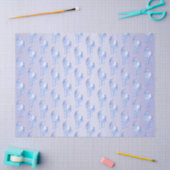 紫の魔法グラデーションのユニコーン 薄葉紙 (クラフト)