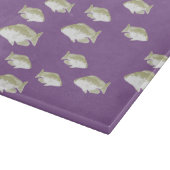 紫の魚 カッティングボード (角)