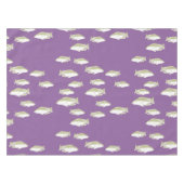 紫の魚 テーブルクロス (正面(横))