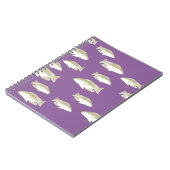 紫の魚 ノートブック (左側)