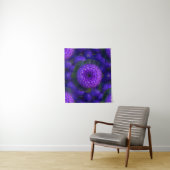 紫の鮮やか斑模様タペストリー タペストリー (インサイチュ)