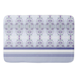 紫の鳩と灰色の白 バスマット