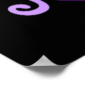 紫の黄金 ポスター (角)