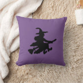 紫の黒魔女 クッション (ブランケット)