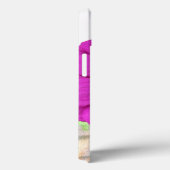 紫の《植物》百日草の花の開花iPhoneケース Case-Mate iPhoneケース (裏面 / 右)