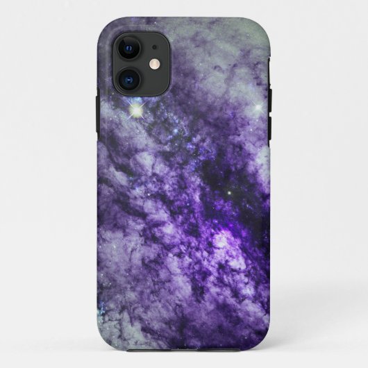 紫のiPhone 5ケースの星雲 Case-Mate iPhoneケース (裏面)