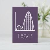 紫のRSVPカードで計算し尽くす 出欠カード (スタンド正面)