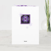 紫のw3挨拶 カード (裏面)