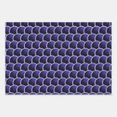 紫はかりで測 ラッピングペーパーシート (正面)