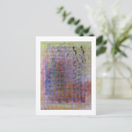 紫はがき ポストカード (スタンド正面)