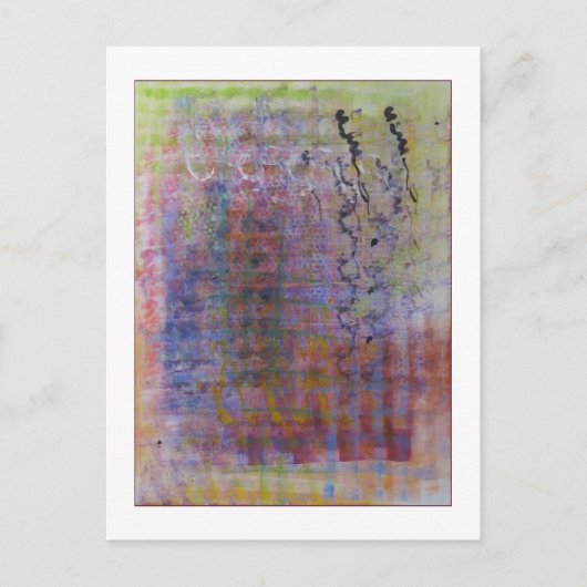 紫はがき ポストカード (正面)