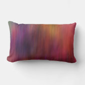 紫はっきりした紫とマゼンタのアクセント芸術的デザイン ランバークッション (正面)