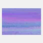 紫は私の色お気に入りのギフト包装紙 ラッピングペーパーシート (正面3)