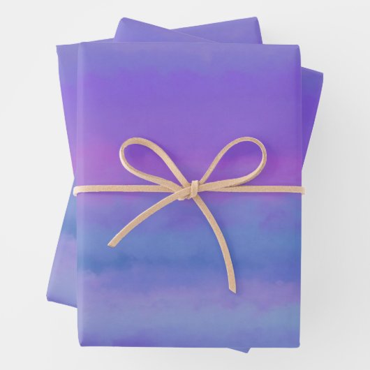 紫は私の色お気に入りのギフト包装紙 ラッピングペーパーシート (インサイチュ)