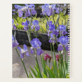 紫ひげアイリスフローラ プランナー手帳 (裏面)