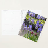 紫ひげアイリスフローラ プランナー手帳 (ディスプレー)