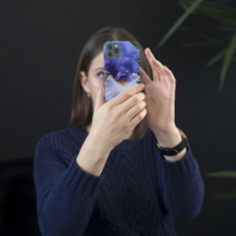 紫ひげアイリスフローラ iPhone 16ケース