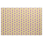 紫ひげアリス絵を描ズオリジナルフラワーアート ファブリック (ヤード)