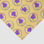 紫ひげアリス絵を描ズオリジナルフラワーアート 薄葉紙 (詳細)