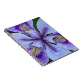 紫ひげ無アイリスフローラ ノートブック (右側)