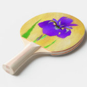 紫ひげ絵画ひげ虹彩の – かわいいオリジナル犬A 卓球ラケット (正面アングル)