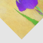 紫ひげ絵画ひげ虹彩の – かわいいオリジナル犬A 薄葉紙 (詳細)