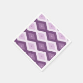 紫ひし形 スタンダードカクテルナプキン (角)