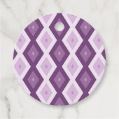 紫ひし形 フェイバータグ (正面)