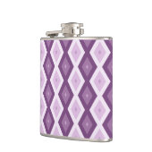 紫ひし形 フラスク (左)