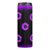 紫ひまわり タンブラー (裏面)