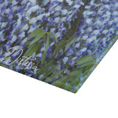 紫ぶら下がったの藤フローラ カッティングボード (角)