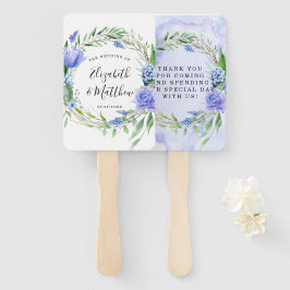 紫ほこりっぽいブルーチューリップヒヤシンス結婚牡丹 ハンドファン