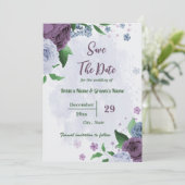 紫ほこりっぽい青い葉花は結婚青 セーブザデート (スタンド正面)