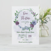 紫ほこりっぽい青い葉花は結婚青 セーブザデート (スタンド正面)