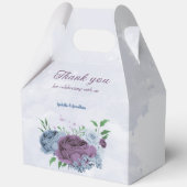 紫ほこりっぽい青のフローラ結婚ズ フェイバーボックス (正面)