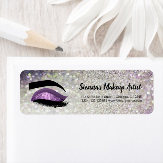 紫まぶし目 ラベル (インサイチュ)