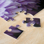 紫もやの菊 ジグソーパズル (側面)